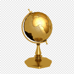 Gold-colored desk globe, 71st Golden Globe Awards, Golden ...