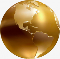 Globe Clipart Gold
