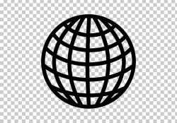 Globe Earth Grid PNG, Clipart, Black And White, Circle, Clip ...