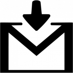 Black gmail login icon - Free black mail icons