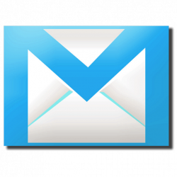 Light Blue Icon - Gmail Colors Icons - SoftIcons.com
