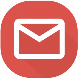 Circle, design, email, gmail, mail, material, message icon