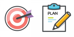 Plan clipart strategic goal, Plan strategic goal Transparent ...