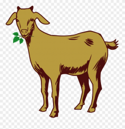 Free Goat Clipart 6, Buy Clip Art - Goat Drawing With Color - Png ...