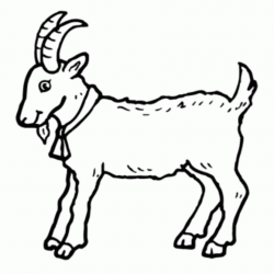 Goat Clipart Black And White football clipart | house clipart online ...