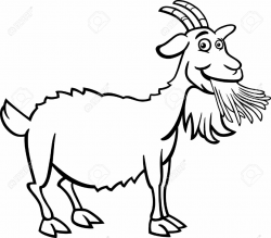Goat Clipart Black And White | Free download best Goat Clipart Black ...