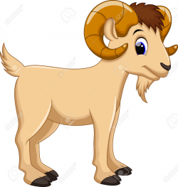 Download Free png Cute Cartoon Goat Clipart #1 - DLPNG.com