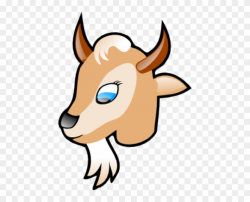 Download Free png Mask Clipart Cartoon Face Of Goat Free Transparent ...