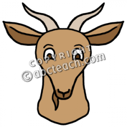 Goat Clipart Face & Free Clip Art Images #2797 - Clipartimage.com