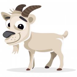 Download Free png Cute goat clipart free images - DLPNG.com