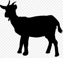 Silhouette, Goats, Wildlife, transparent png image & clipart free ...