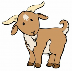 goat clip art | Goats | Goat cartoon, Goats, Cute goats