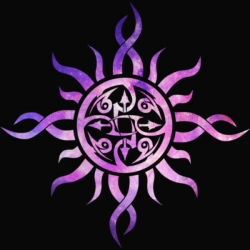 Godsmack New Tribal Logo Galaxy Kids Hoodie | Kidozi.com