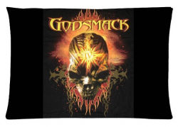 Bedding Set Living Room Pillow Covers, Godsmack logo Skull ...