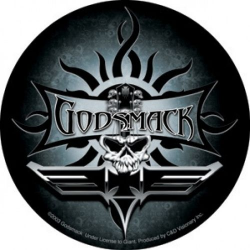 Godsmack Vinyl Sticker Round Skull Logo in 2019 | Skull logo ...