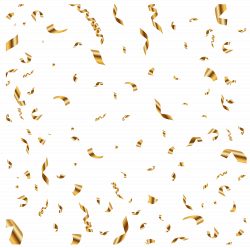 Gold Confetti Transparent Clip Art Image | Gallery ...