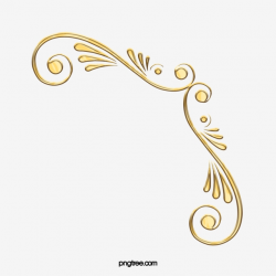 Gold Frame Design, Graphic Design, Golden, Frame PNG Image ...