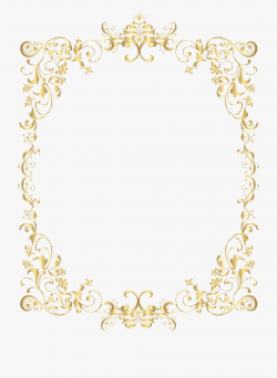 Clip Art Elegant Gold Border #423016 - Free Cliparts on ...