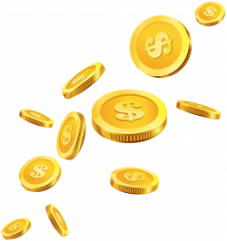 Coins Gold PNG Clip Art - Best WEB Clipart