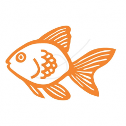 Goldfish clipart simple, Goldfish simple Transparent FREE ...