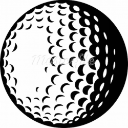Golf ball clipart black and white 6 » Clipart Station