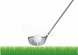 Golf Ball and Driver on Grass stock vectors - Clipart.me