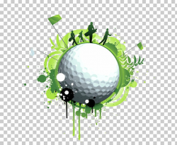 Golf ball Flyer Golf club Golf course, golf, four men on ...