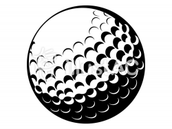 Golf ball silhouette | Free Cliparts | illustAC