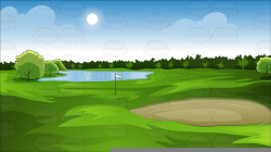 Cliparts Golf Course - Making-The-Web.com