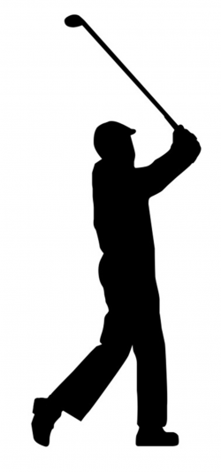 Golf silhouette clipart - WikiClipArt