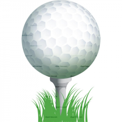 Clip art golf ball on tee clipart kid - Clipartix