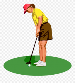 Golf Tee Silhouette At Getdrawings - Lady Golfer Clipart (#116105 ...