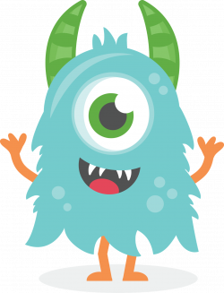 Cute Monsters Clipart & Free Clip Art Images #27634 - Clipartimage.com