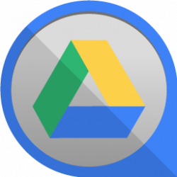 Google drive Icon | Round Edge Social Iconset | uiconstock