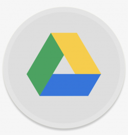 Google Drive Icon - Google Drive Logo Round - 1024x1024 PNG ...