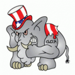 G.O.P. Republican Elephant | Brands of the World™ | Download ...