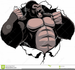 Angry Gorilla Clipart | Free Images at Clker.com - vector ...