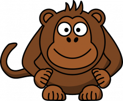 Gorilla clipart brown, Gorilla brown Transparent FREE for ...