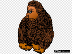 Download for free 10 PNG Gorilla clipart brown top images at ...