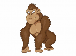 Banner Free Download Ape Clipart Monke Angry Gorillas - Clip ...
