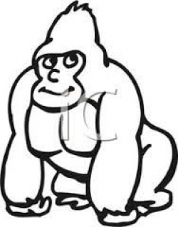 cute gorilla clipart - Google Search | Cartoon drawings, Art ...