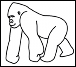How to Draw Cartoon Monkeys, Apes, Gorillas, and Chimps ...