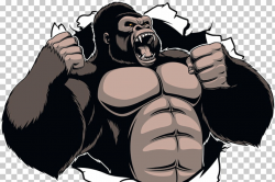 Gorilla King Kong Ape Cartoon, gorilla, King Kong ...