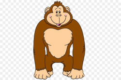 Monkey Cartoon clipart - Monkey, Cartoon, Bear, transparent ...