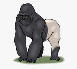 Free Gorilla Clipart - Silverback Gorilla Clip Art #311359 ...