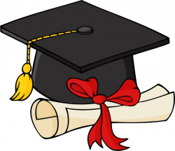 Free Graduation Cap And Diploma Clipart, Download Free Clip Art ...