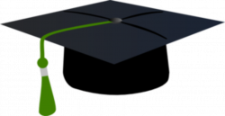 Graduation cap clipart green - Clip Art Library