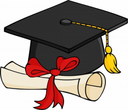 Free 2017 Graduation Clip Art Layout: Best Graduation Cap And Gown ...