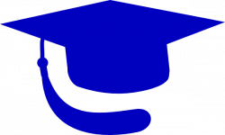 Blue Hat Graduation Clip Art at Clker.com - vector clip art online ...