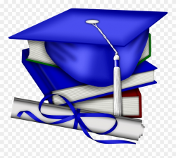 Graduation Clip Art Png - Red White Blue Graduation Cap Transparent ...